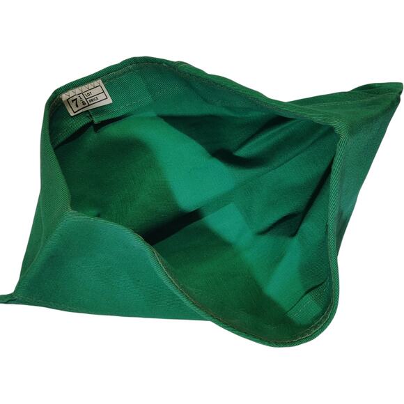 Vintage Bright Green Garrison Cap – Size 7-1/8, Untagged - Picture 4 of 5